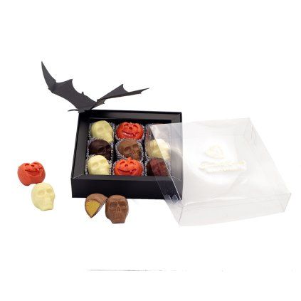 Halloweenské čokoládky