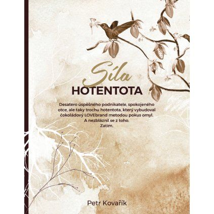Kniha Síla Hotentota